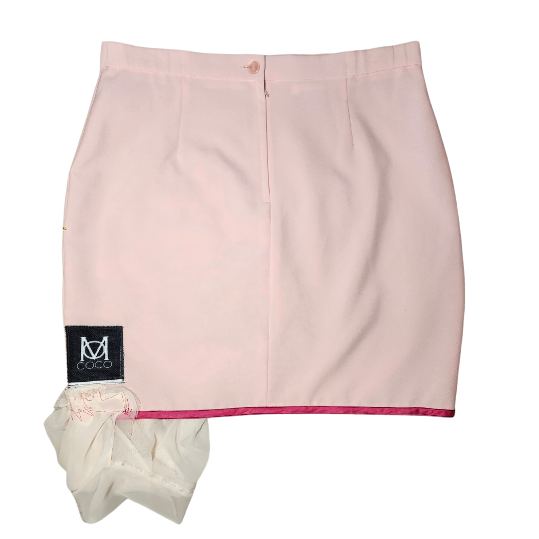 Mona Lisa Simpson - Baby Pink Miniskirt