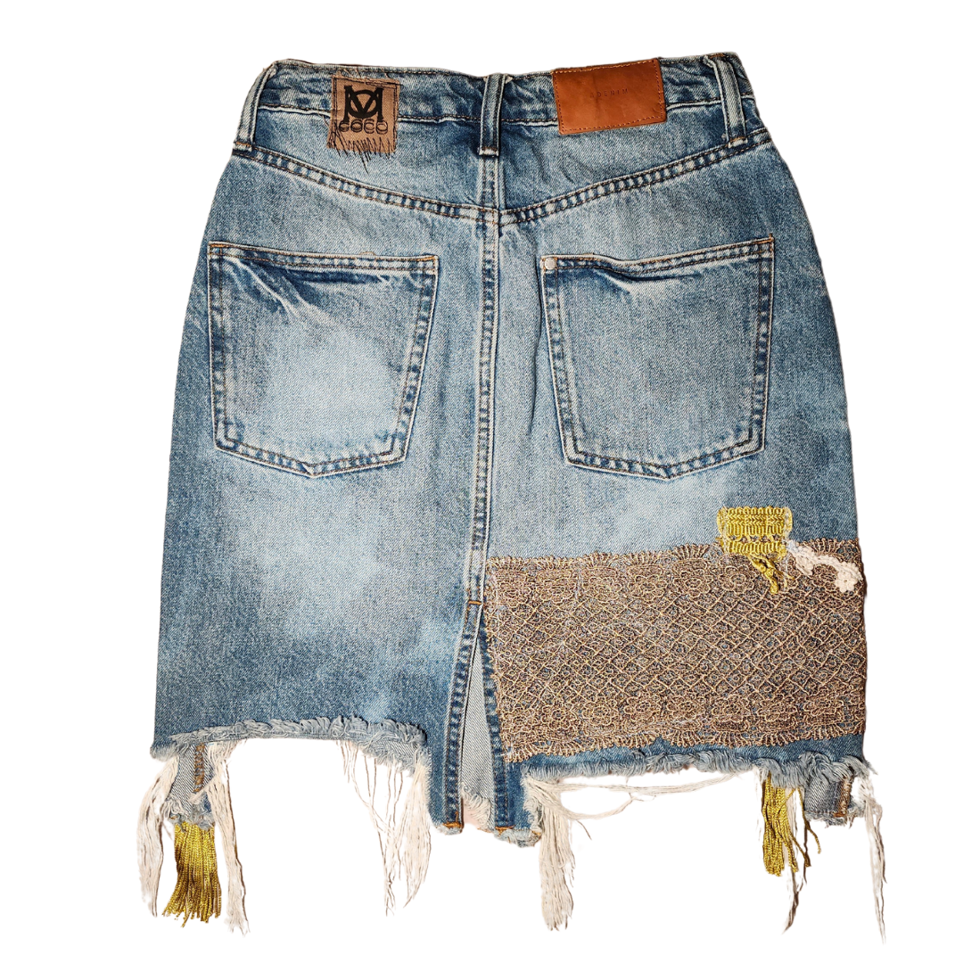 Fringe Culture - Denim Skirt